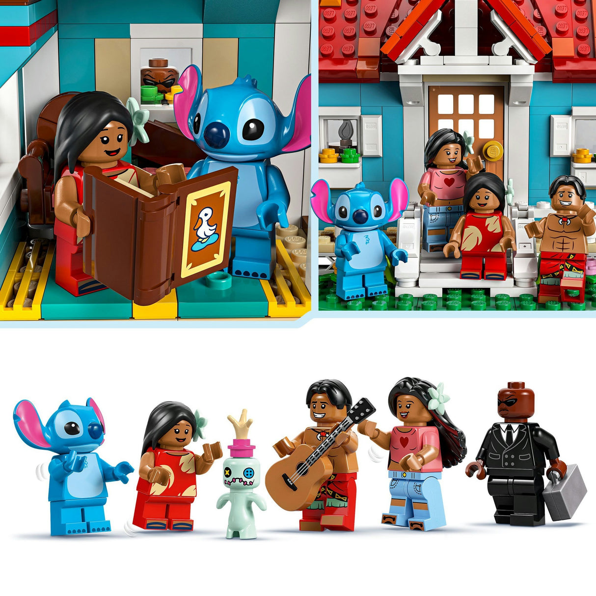 Lego disney 43268 lilo and stitch beach house