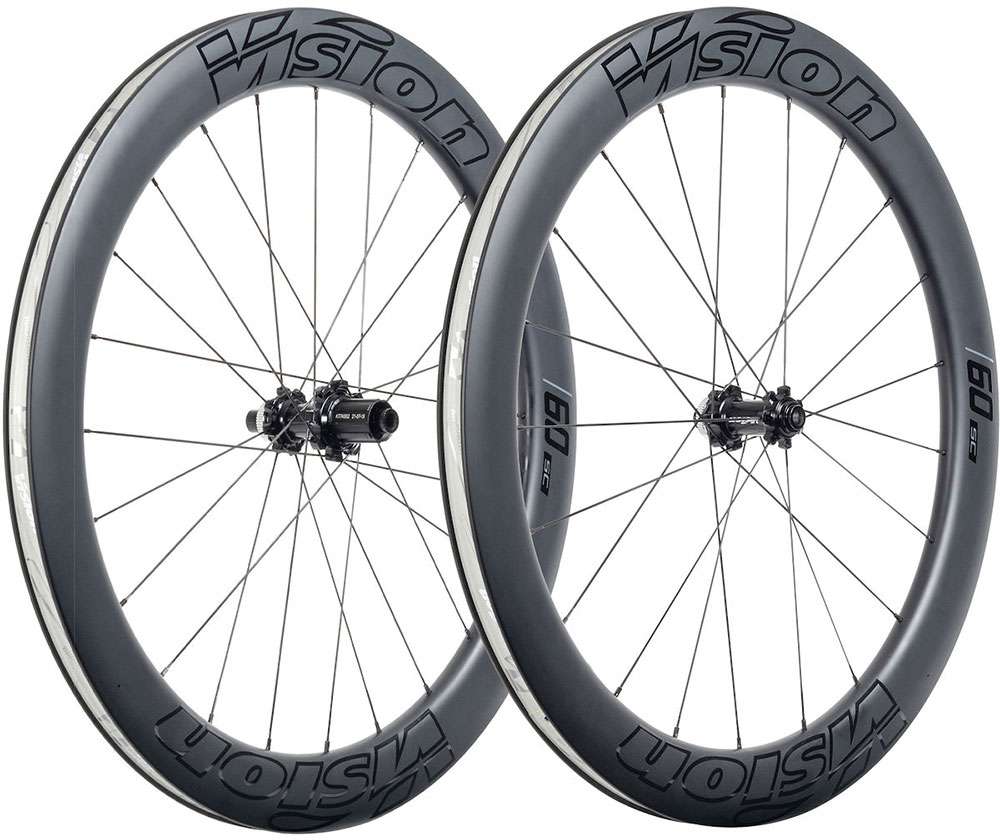 Vision sc 60 disc tlr carbon wheelset