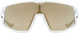 Uvex skyryse mirror gold - sports glasses