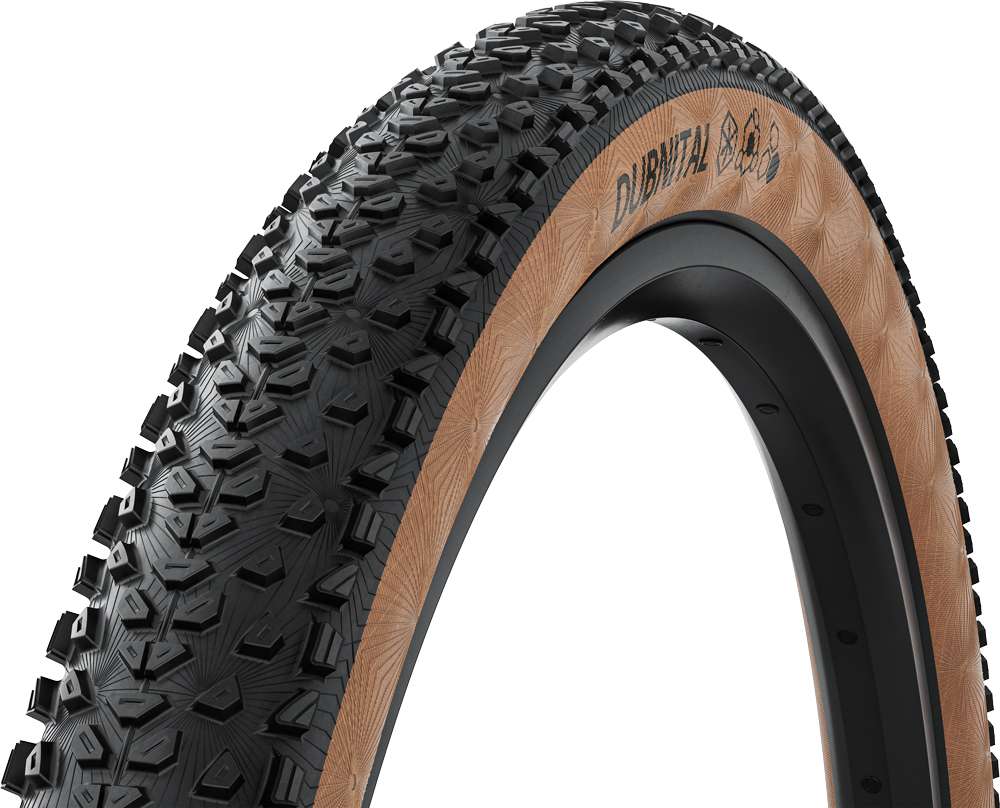 Continental dubnital trail rapid 29x2.4 tr e-25 transparent folding tire