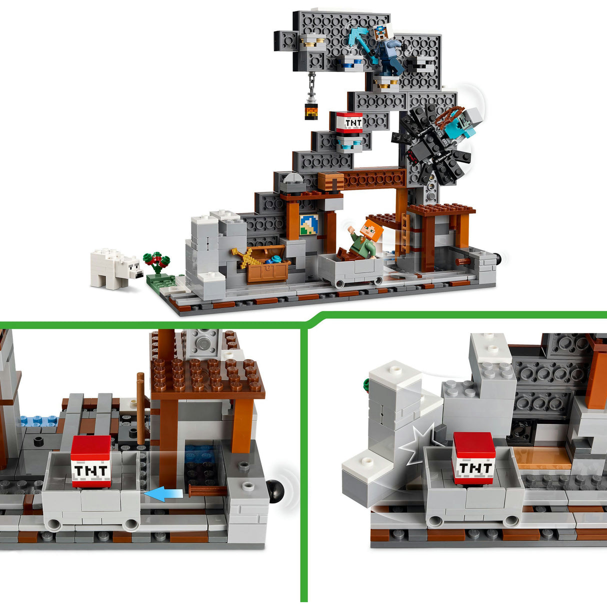 Lego Minecraft 21277 la miniera di picconi