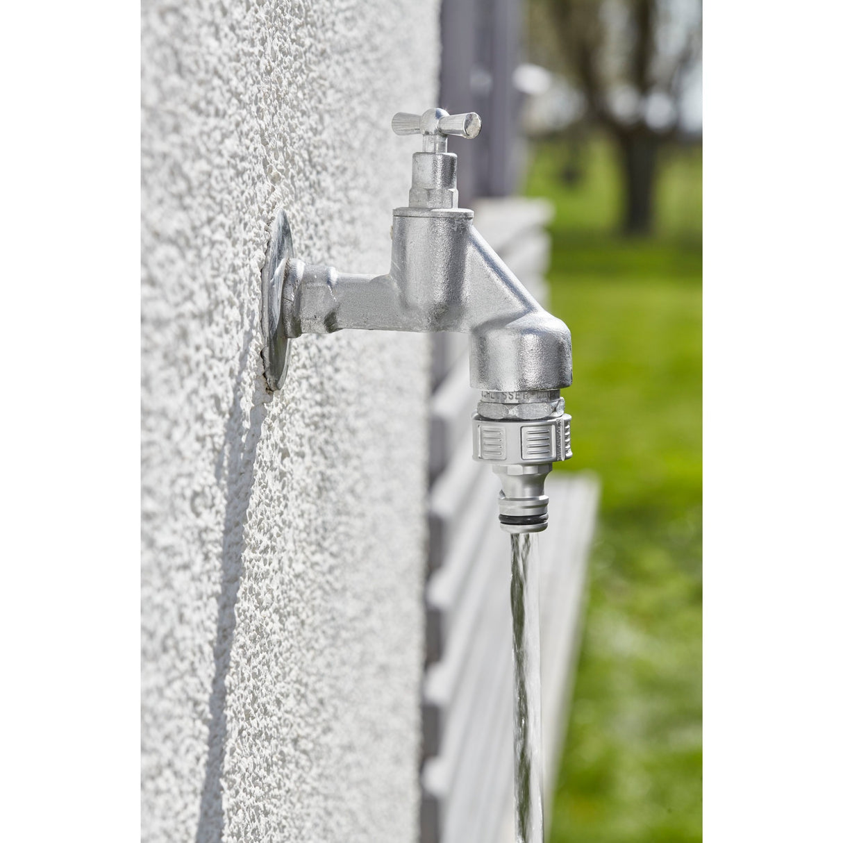 Gardena Premium Tap Connector 21 mm (G 1/2") (silver, 18240-20)