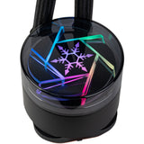Silverstone novapeak 360 argb waterkoeling (zwart, 4 pin pwm)