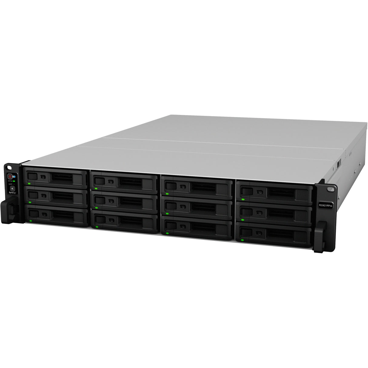 Synology RackStation RS3621RPxs NAS (black-grey, 4x LAN, USB 3.0)