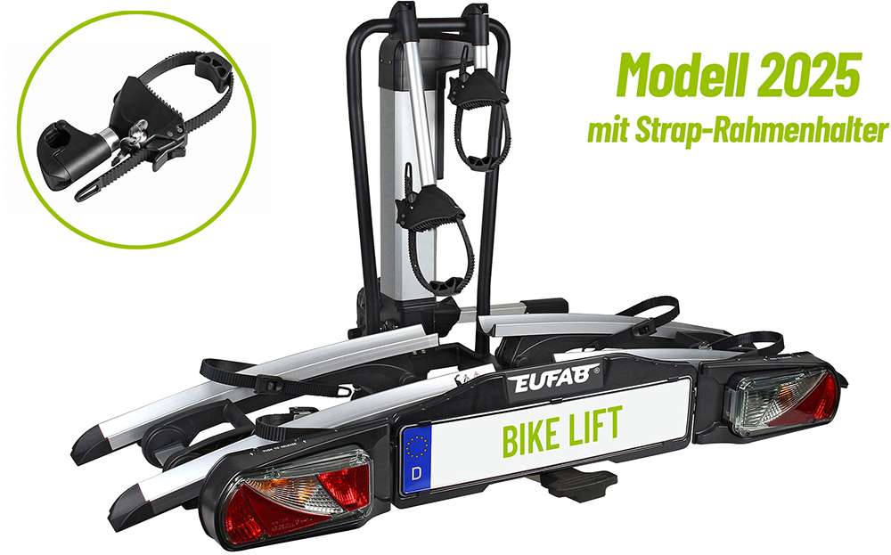 Eufab bike lift - lowerable bike rack