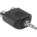 Adaptador Goobay Jack de 3,5 mm> 2x Tulp