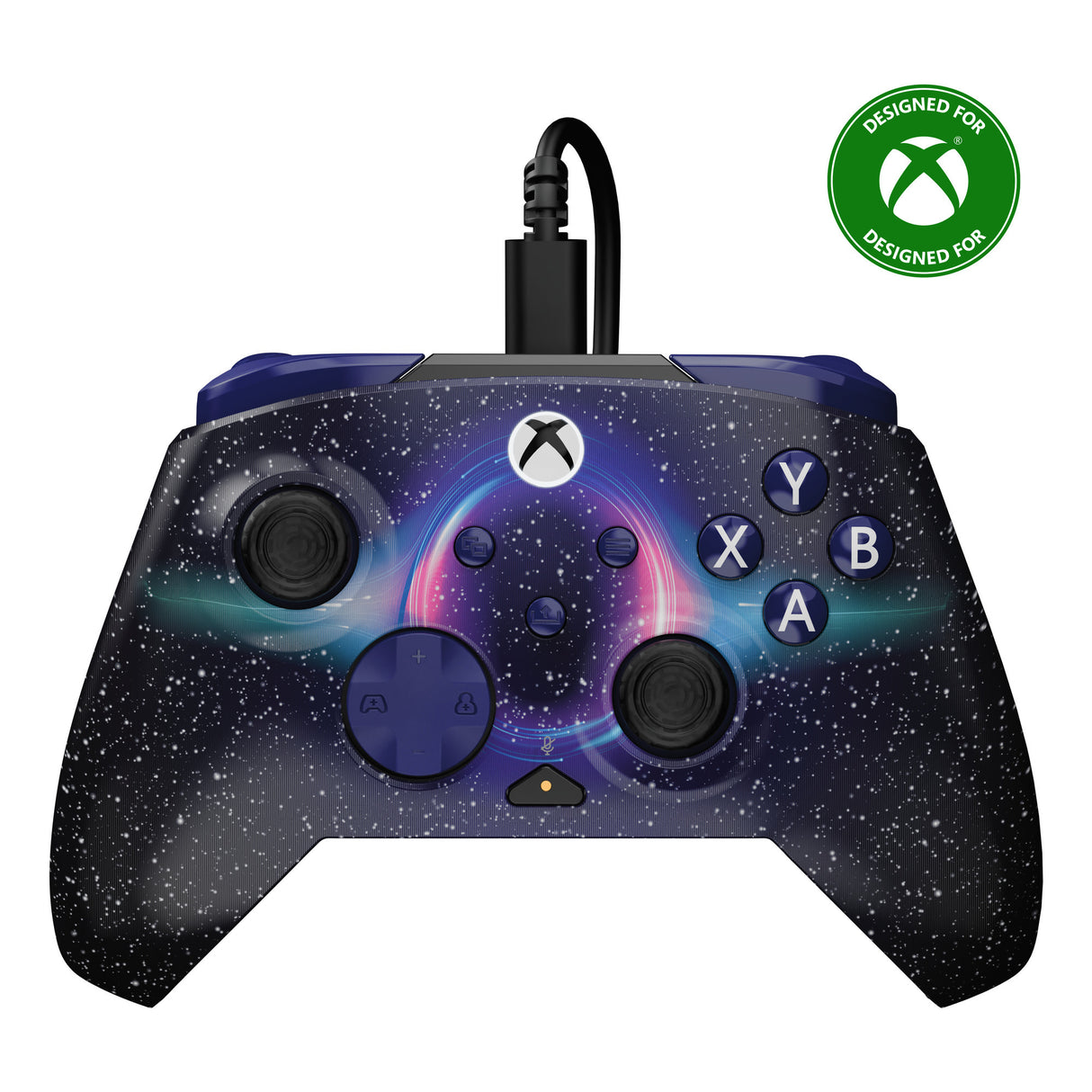 Turtle beach rematch geavanceerde bedrade controller (dark cosmos, xbox serie x|s, xbox one, pc)