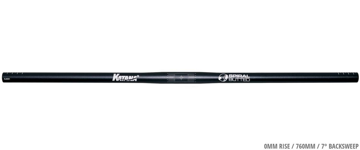 Katana spiral butted riser bar 25.4mm handlebar