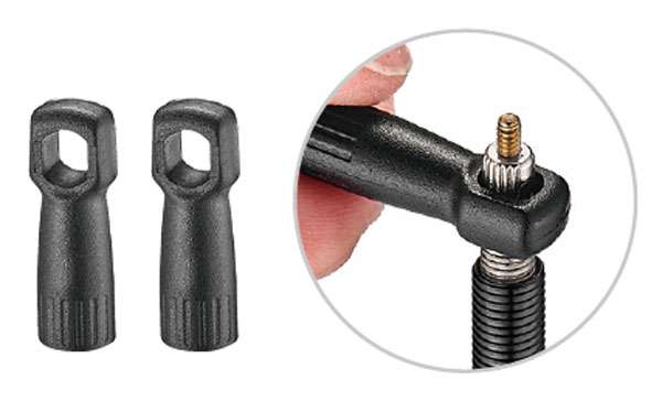 Katana vvalve caps with integrated valve wrench