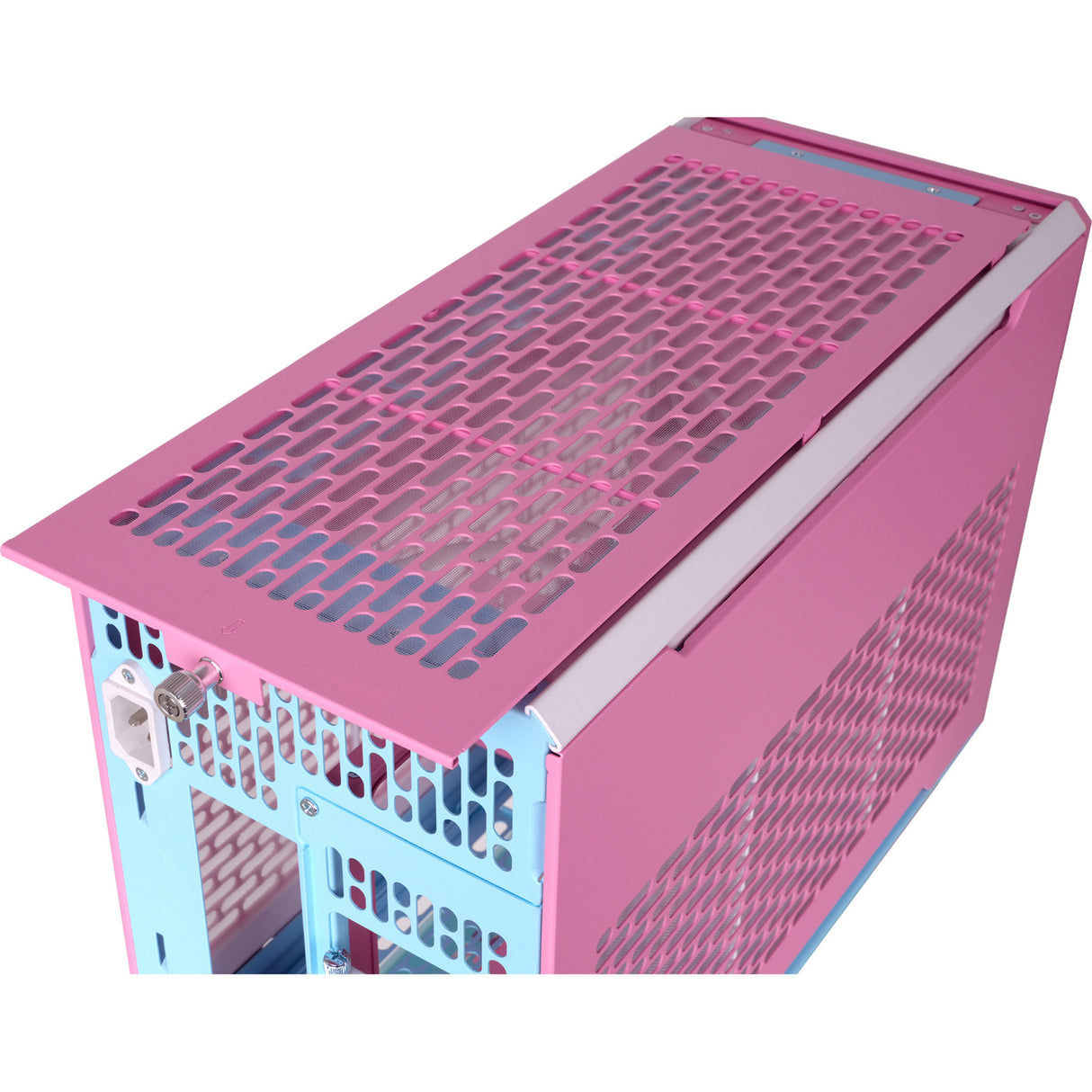 Thermaltake TR100 Bubble Pink Mini Tower Case (Pink | 2x USB-A | 1x USB-C)