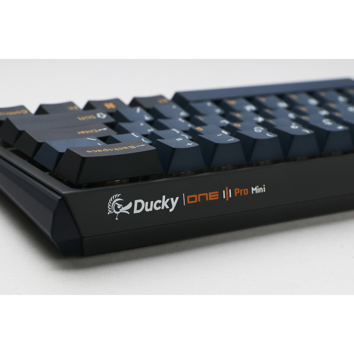 Ducky One 3 Pro Mini, gaming keyboard (black, US layout, Cherry MX2A Brown, RGB LED, double-shot PBT, Quack Mechanics, 60%, hot-swap)
