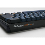 Ducky One 3 Pro Mini, gaming keyboard (black, US layout, Cherry MX2A Brown, RGB LED, double-shot PBT, Quack Mechanics, 60%, hot-swap)