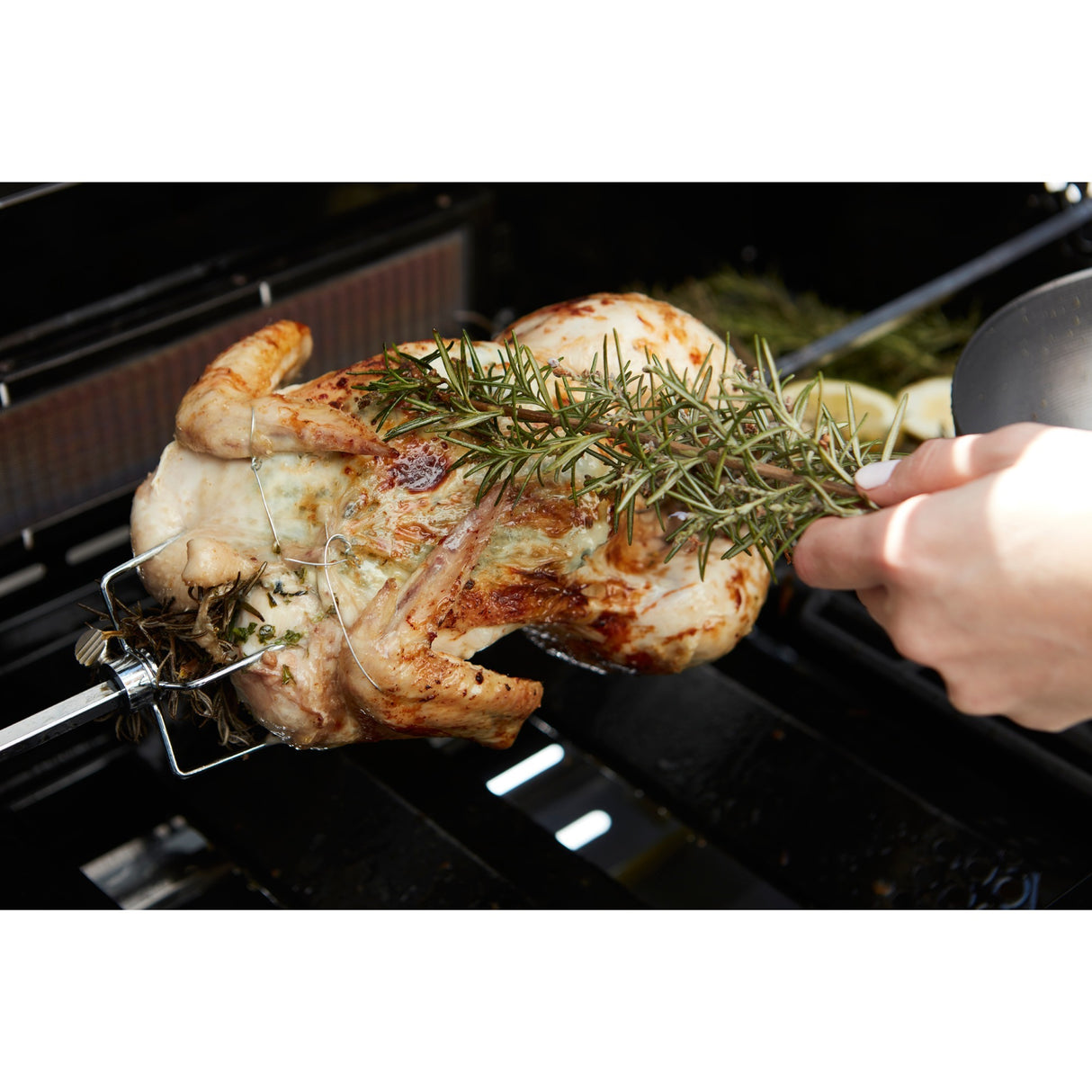 Barbecook universal rotisserie with motor for Magnus and Siesta rotisserie