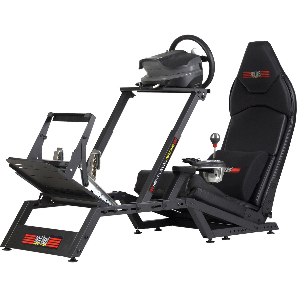 Next Level Racing F-GT Formula and GT Simulator Cockpit Racing Simulator (Black (Matte))