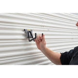 Stanley track wall - universele haak medium houder (zwart)