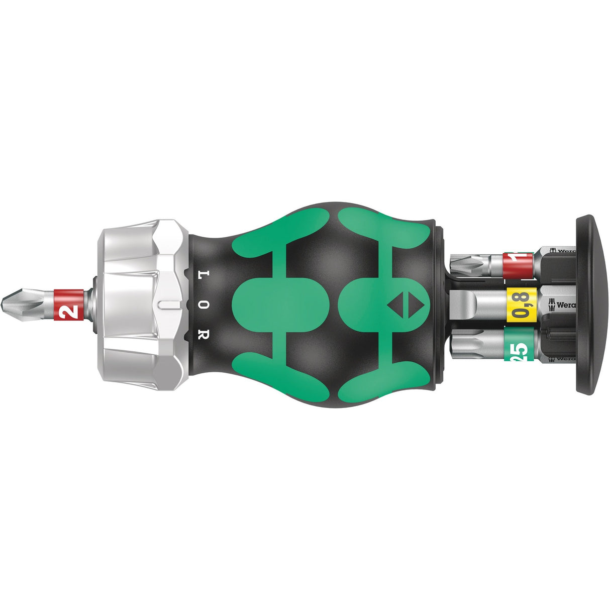 Wera Kraftform Kompakt Stubby Magazin RA 1, 6 chuid
