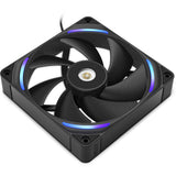 Nzxt f140x rgb case fan (zwart, 140 x 140 x 30 mm, pwm)