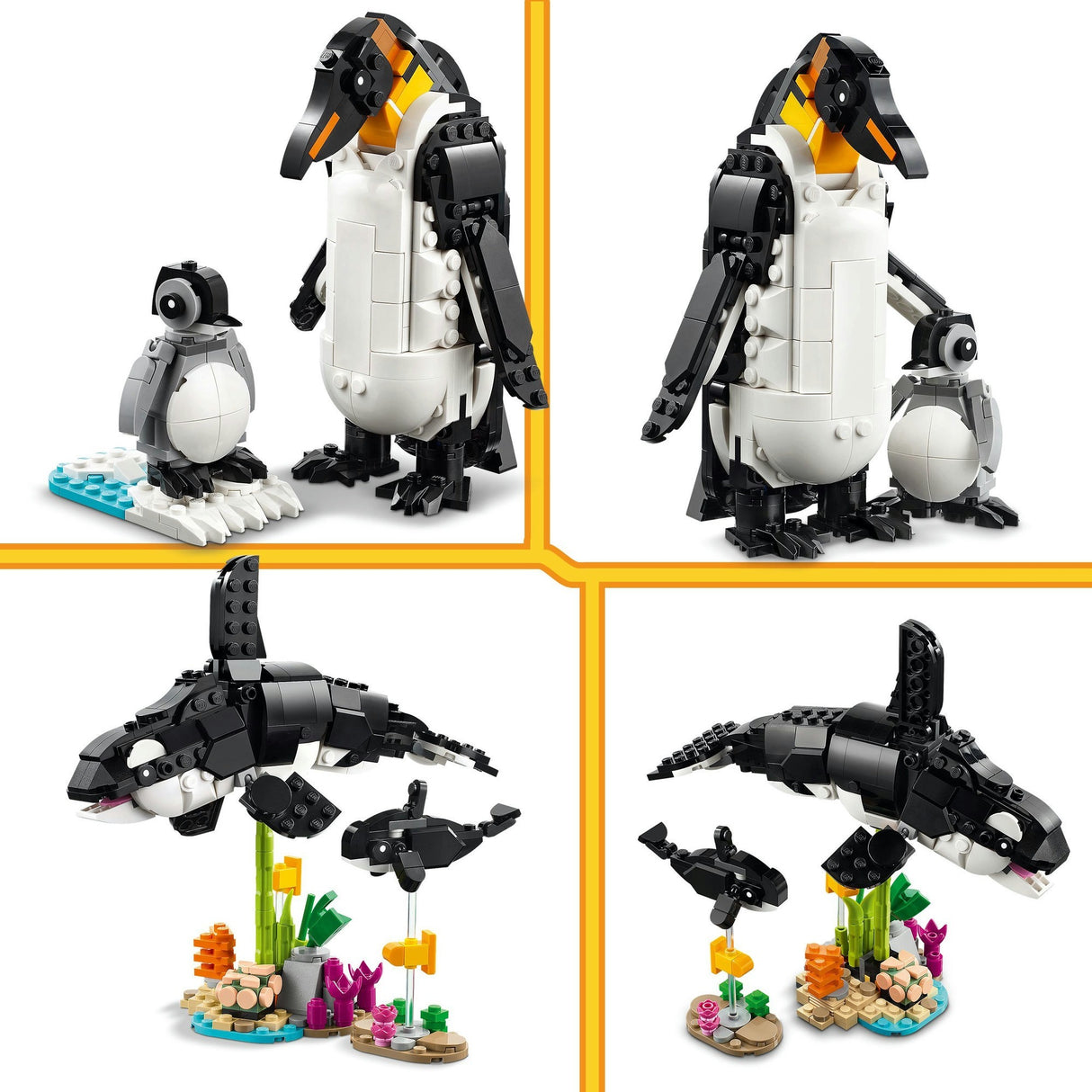 Lego creator 31165 wild animals: panda family
