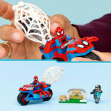 Lego Marvel 11206 Spidey sulla sua moto contro il rinoceronte