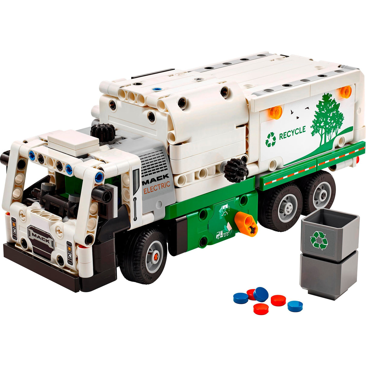 Lego Lego Technik 42167 Mack LR Elektresch Dreckskëscht