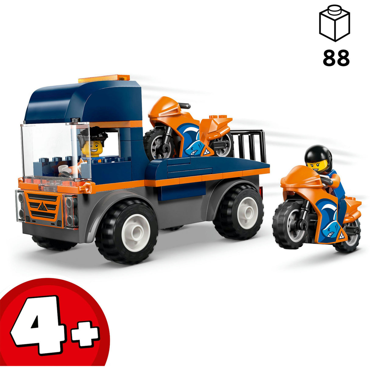 Lego City 60491 Motorradtransporter