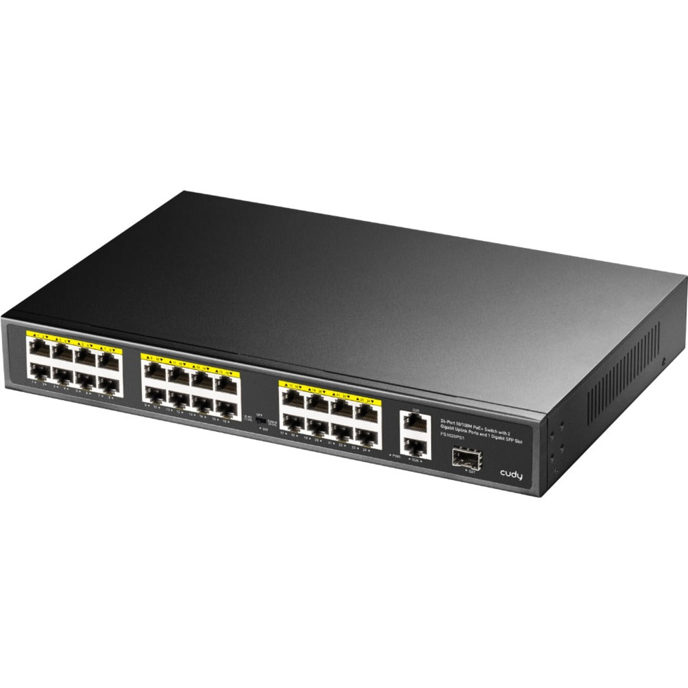 Cudy 24-Port 10 100M PoE+ Switch
