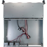 Inter-Tech IPC 2U-2404L SATA Rack Case (Black | 2x USB-A)