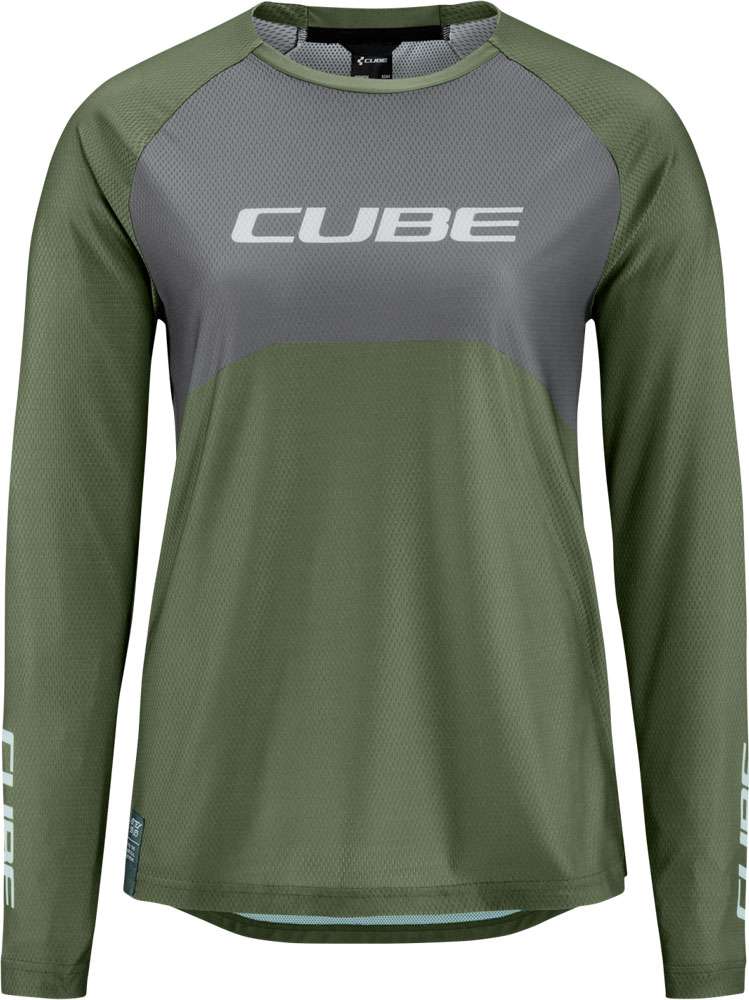 Cube vertex tm - women's long sleeve jersey