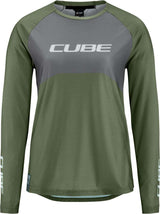 Cube vertex tm - women's long sleeve jersey