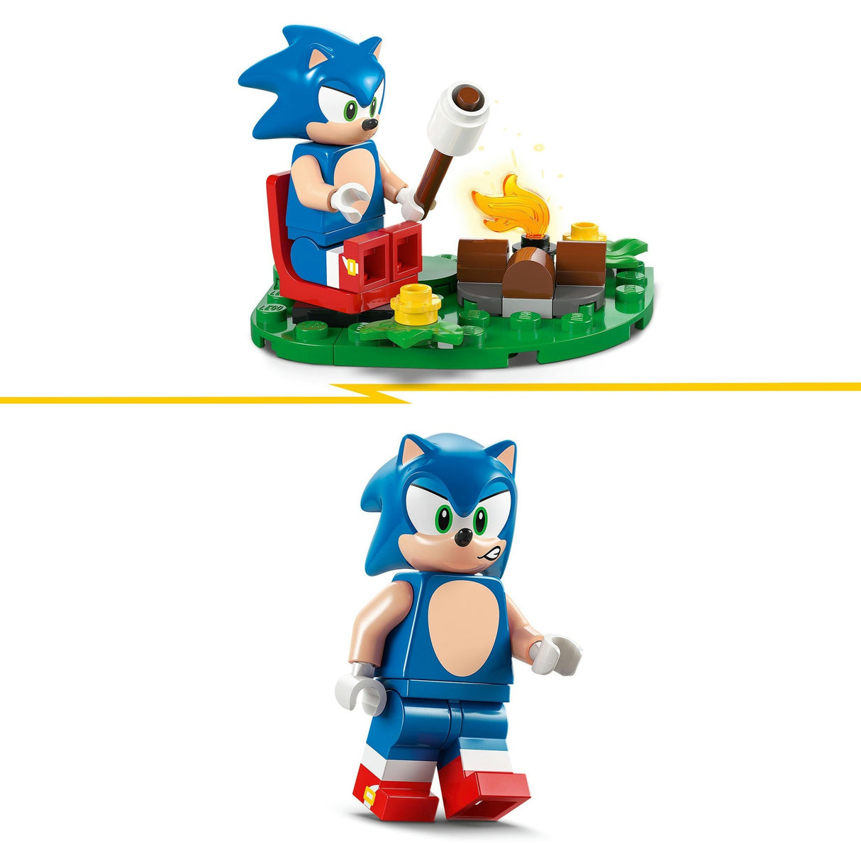 Lego Sonic the Hedgehog 77001 I Sonics combattono al fuoco