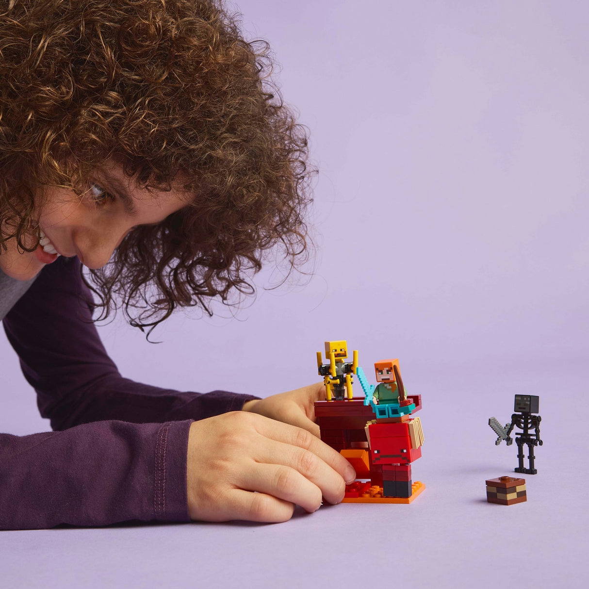 Lego minecraft 21266 lavaslaget i nedre