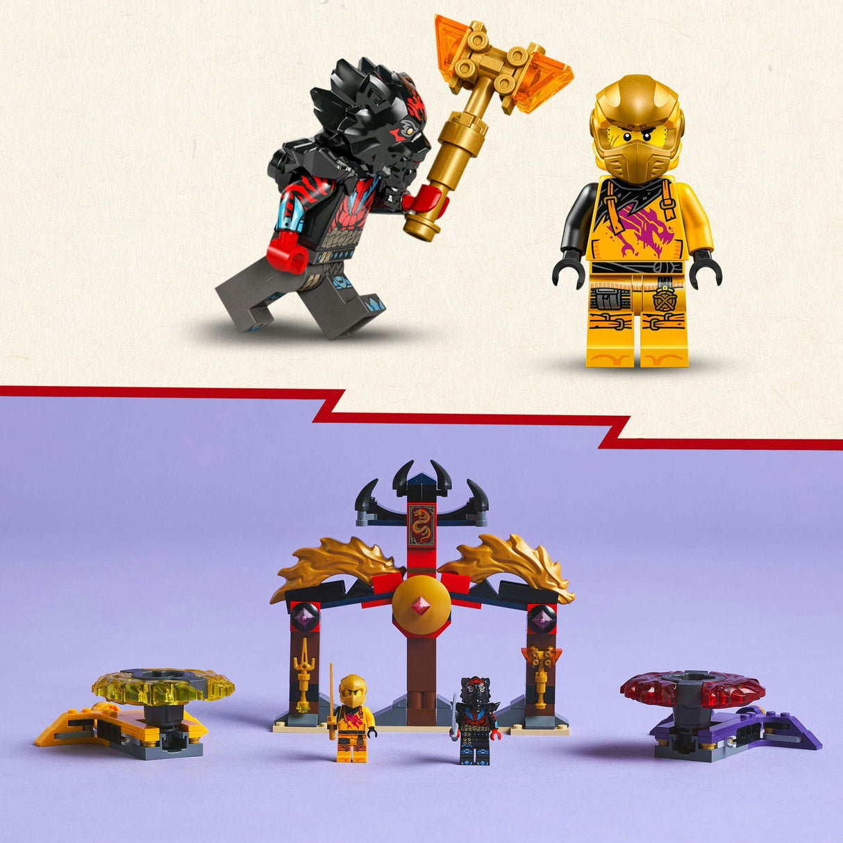 Lego ninjago 71826 spinjitzu dragon battle pack