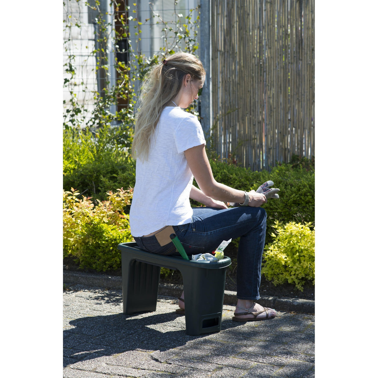 Nature Garden Kneeler 2-in-1 Seat (green)