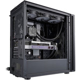 Silverstone seta q1 midi tower behuizing (zwart | 2x usb-a | 1x usb-c)