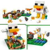 Stavebnice Lego minecraft kuracie farmy