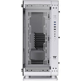 Thermaltake core p6 tempered glass snow midi tower behuizing (wit | 4x usb-a | 1x usb-c | window)
