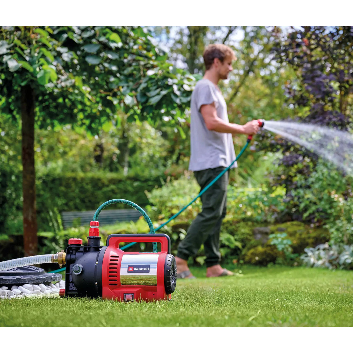 Einhell garden pump gc-gp 1170 eco plus (red black)