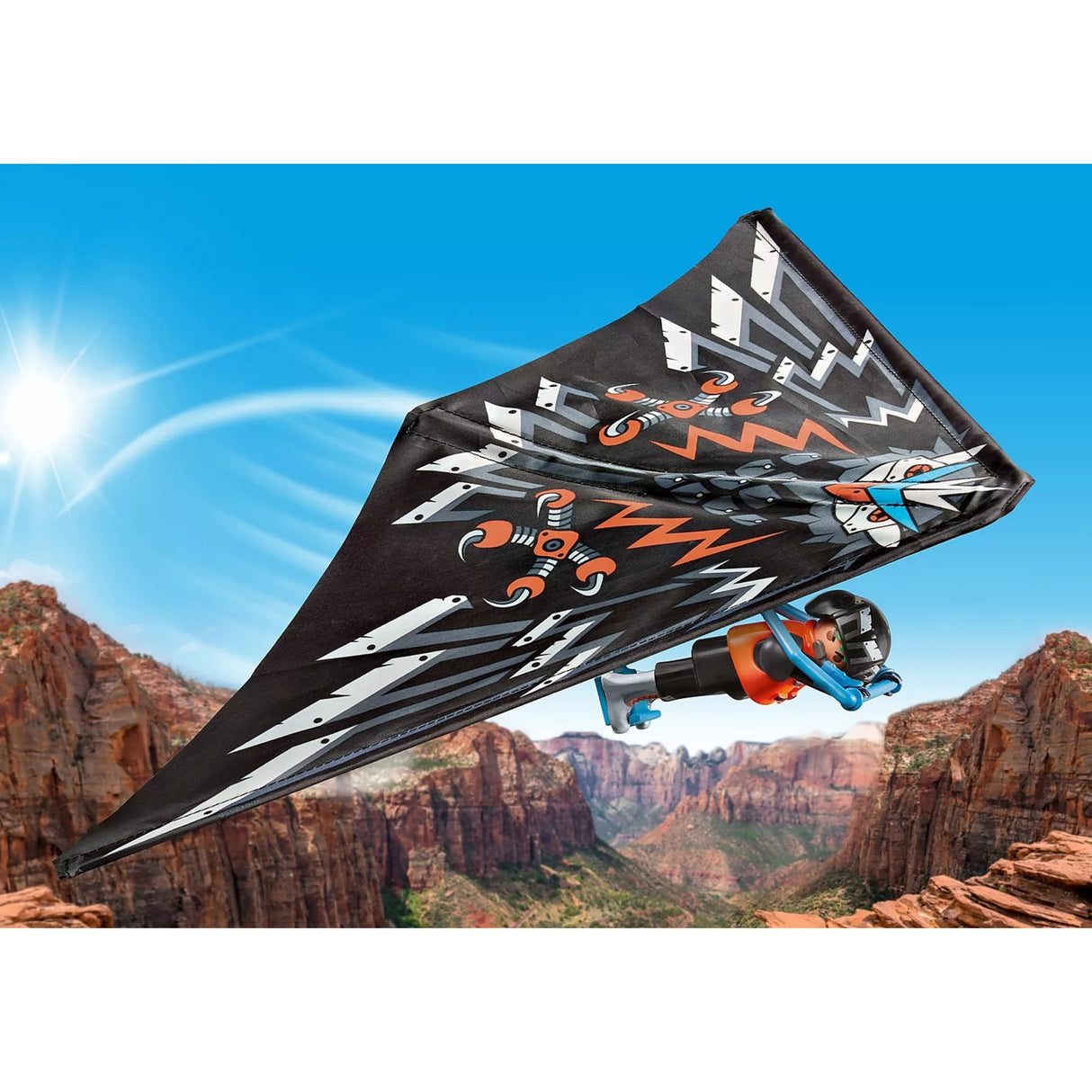 Playmobil Sports Action – Starterpaket Drachenflieger-Konstruktionsspielzeug (71079)