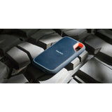 Sandisk Extreme Portable v2, 2 TB External SSD (Black Orange, SDSSDE61-2T00-G25, USB-C)