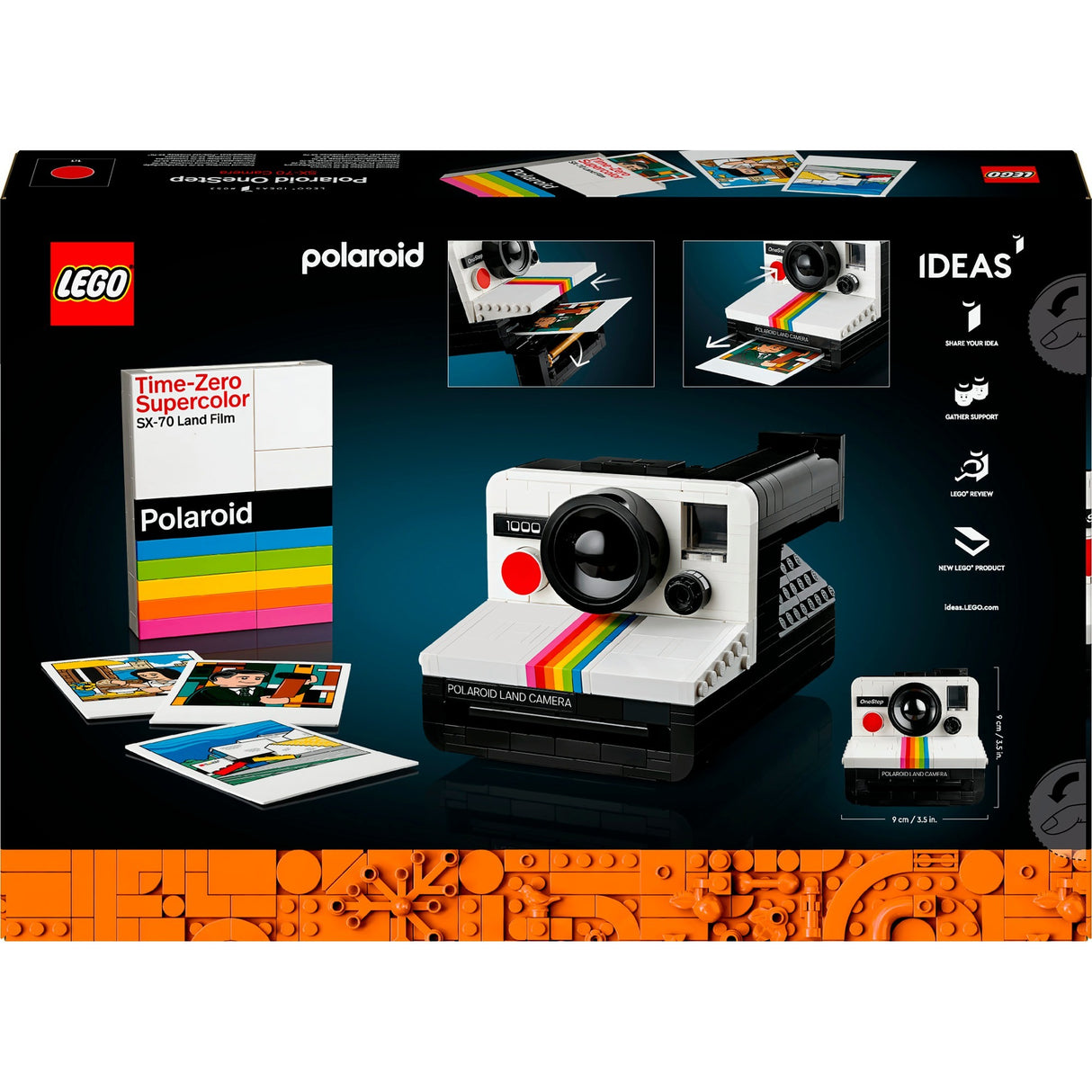 Idées LEGO LEGO 21345 ONESTEP SX-70 CAME