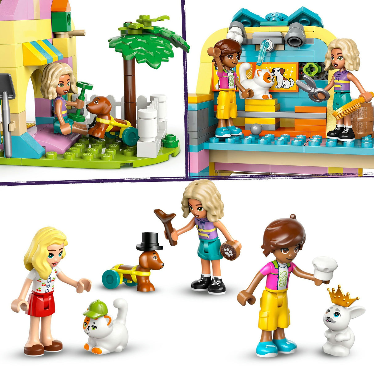 Lego friends 42650 store with animal accessories