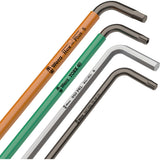 Wera kuusiokoloavainsarja 950 9 hex-plus 1 (kromi, 9 osaa, 1,5–10 mm)