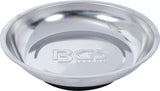 Bgs technic stainless steel magnetic retaining tray ø 150 mm