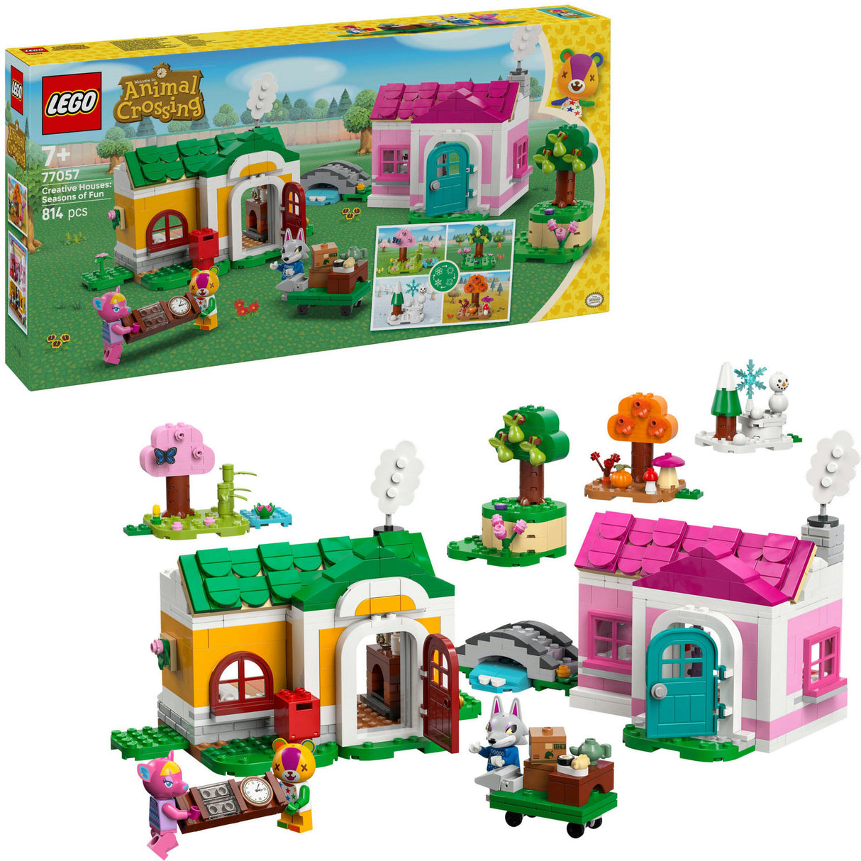 Lego Animal Crossing 77057 case creative