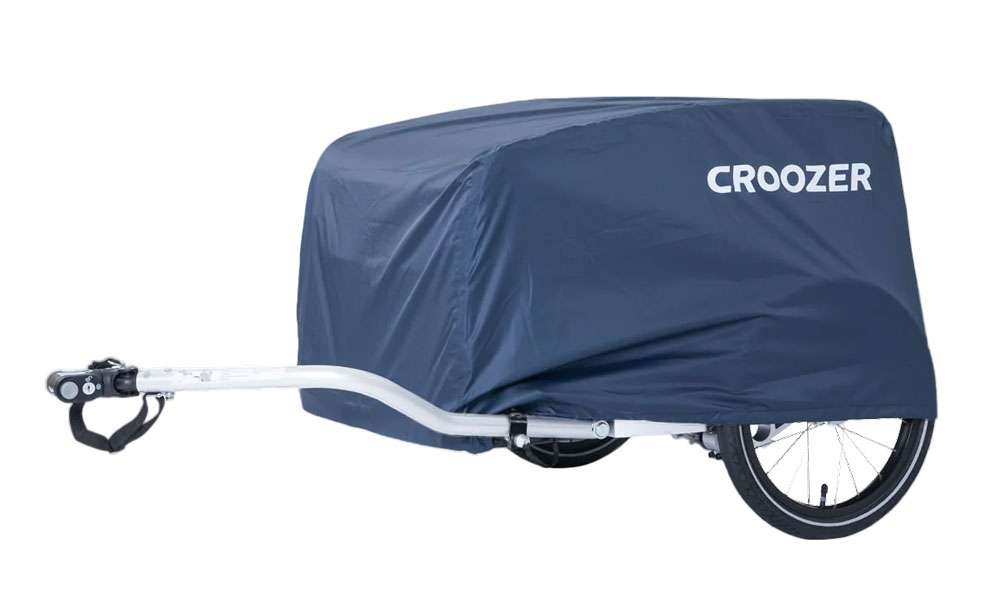 Croozer folding ggarage cargo bicycle trailer dark blue