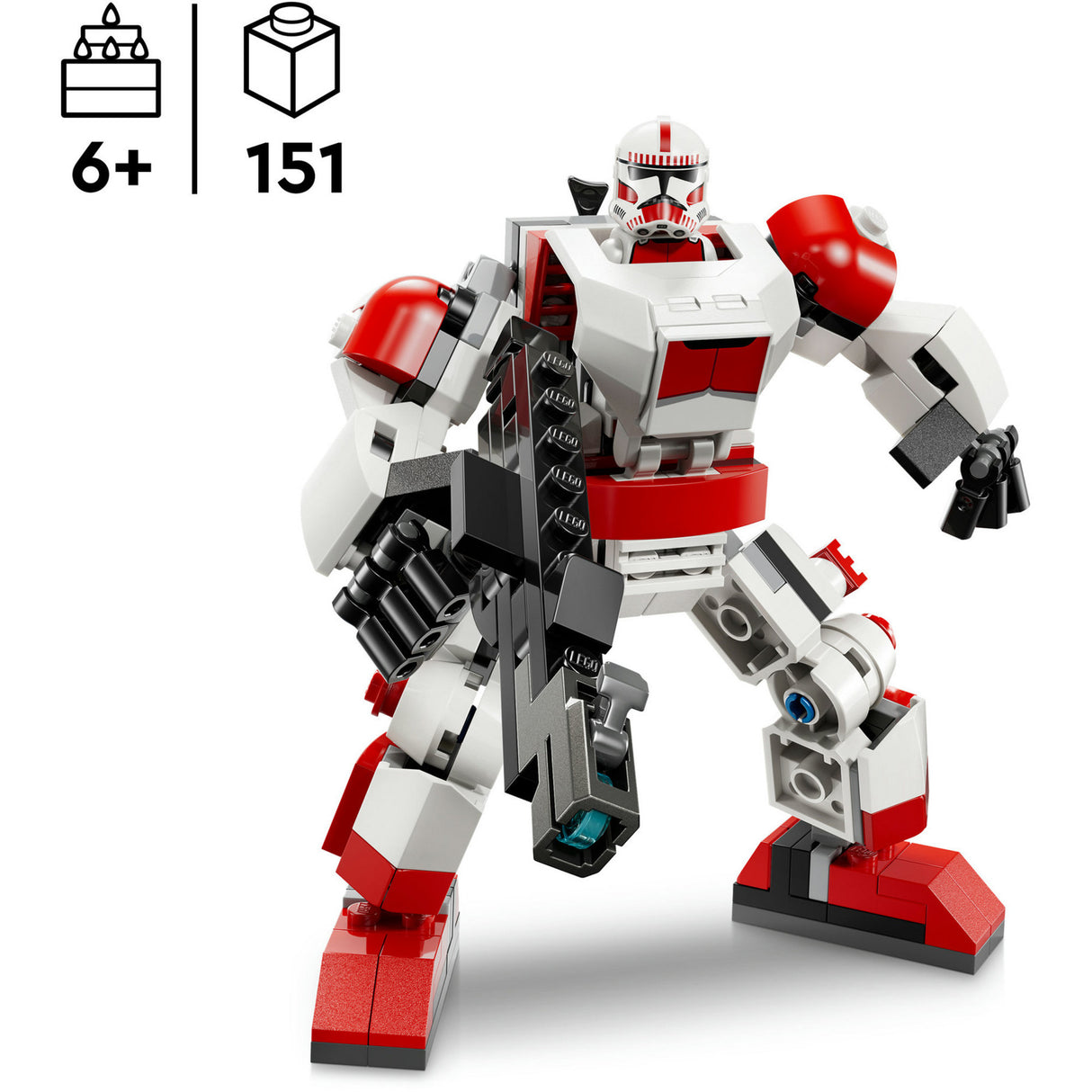 Lego star wars tm 75448 klonový mechanický trooper | 2 ks