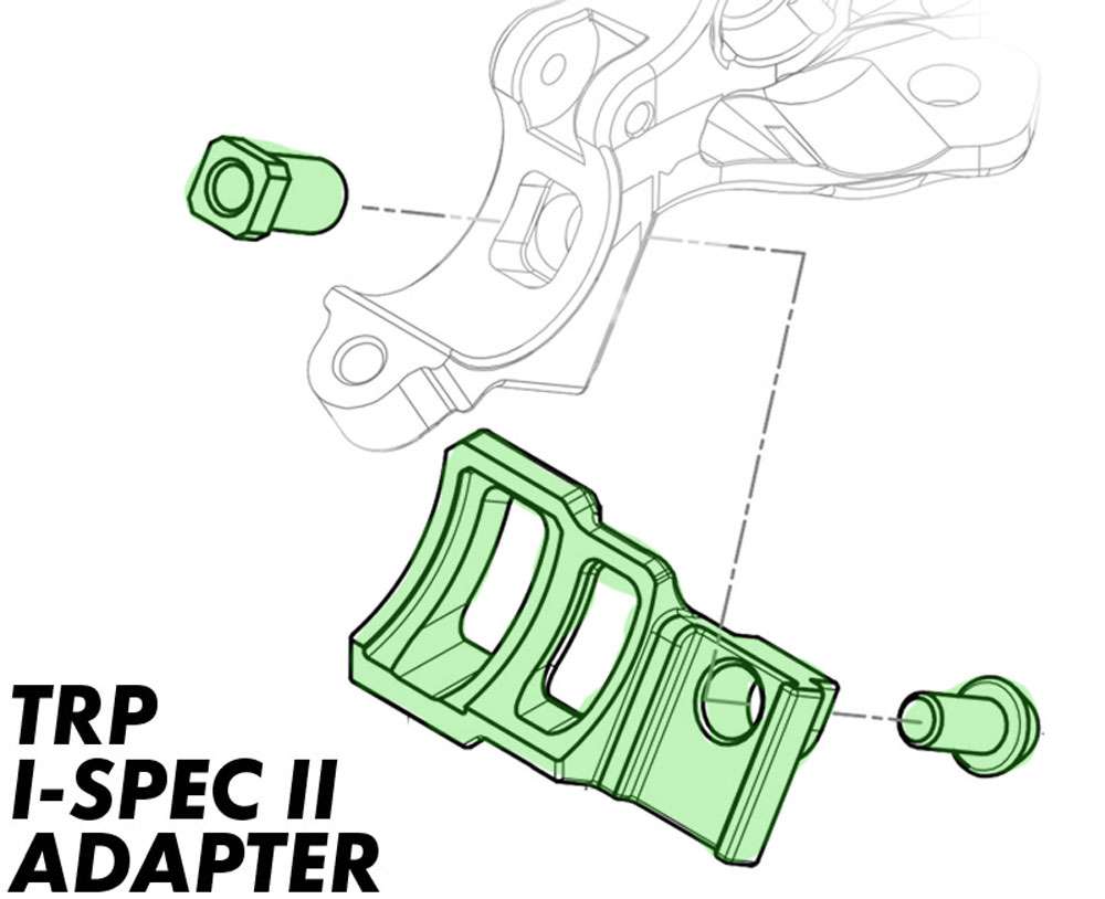 Trp i-spec ii adapter left