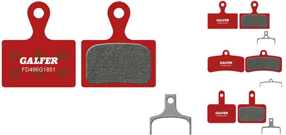 Galfer bike advanced disc pads for shimano