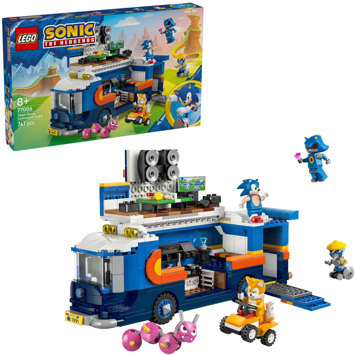 Lego Sonic 77006 Ciężarówka dowodzenia Team Sonic