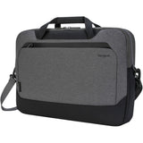 Targus Cypress 15.6” Briefcase with EcoSmart Laptop Bag (Grey)